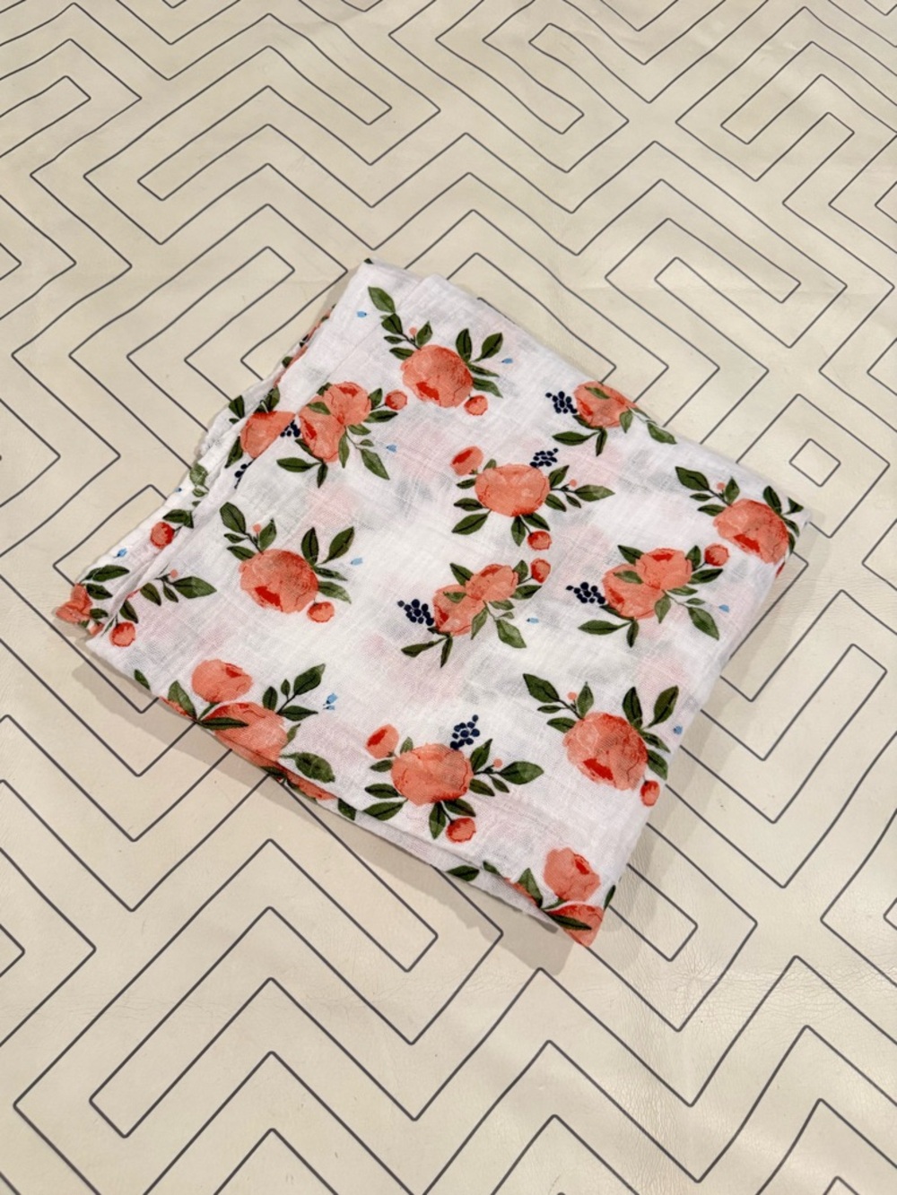 Little Unicorn Muslin Swaddle Blanket